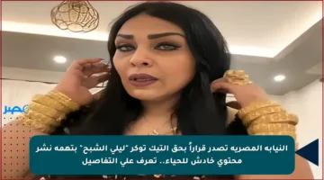 النيابة المصرية تصدر قراراً بحق التيك توكر “ليلى الشبح” بتهمة نشر محتوى خادش للحياء.. تعرف على التفاصيل